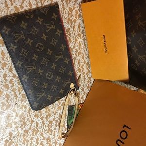 Louis Vuitton Red interior pouch